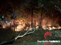 Incêndio ambiental causa transtornos no Bairro Santa Rita