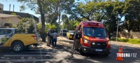 Motociclista fica ferido após colisão na Av. General Meira