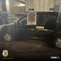 Policia Federal apreende veículos com produtos eletrônicos descaminhados em Santa Terezinha de Itaipu