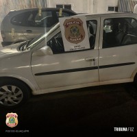 Policia Federal apreende veículos com produtos eletrônicos descaminhados em Santa Terezinha de Itaipu