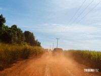 Homem é encontrado agredido e algemado no desvio área rural entre Foz do Iguaçu e Santa Terezinha de Itaipu