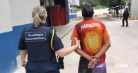 Guarda Municipal cumpre mandado de prisão nas proximidades do Bosque Guarani