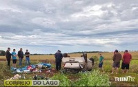 Após acidente de trânsito com morte em Naranjal, brasileira é trazida para atendimento em Foz do Iguaçu