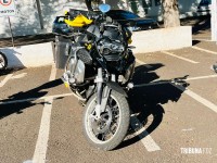 Motociclista fica ferido após colisão na Av. Paraná em Foz do Iguaçu 