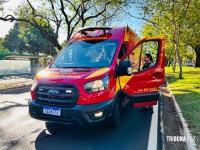 Motociclista fica ferido após colisão na Av. Paraná em Foz do Iguaçu 