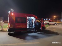 Confusão durante resgate: Briga generalizada após acidente de trânsito na marginal da BR-277