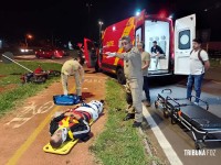 Confusão durante resgate: Briga generalizada após acidente de trânsito na marginal da BR-277