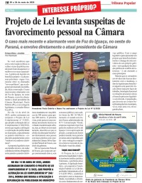 Projeto de Lei levanta suspeitas de favorecimento pessoal na Câmara