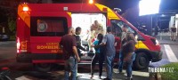 Siate socorre três vítimas após colisão entre dois veículos na Vila Yolanda