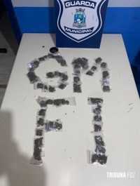 Guarda Municipal apreende drogas e estojos deflagrados após tentativa de homicídio no Condomínio Boyci