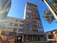 Incêndio atinge apartamento no centro de Foz do Iguaçu e mobiliza grande operação de resgate 