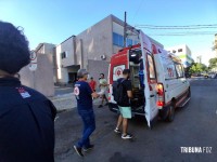 Incêndio atinge apartamento no centro de Foz do Iguaçu e mobiliza grande operação de resgate 