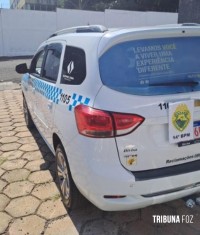 PM recupera veículo roubado e atende sinistro de trânsito envolvendo fuga de criminosos