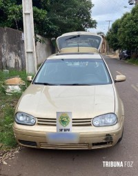 Polícia Militar recupera veículo roubado em Foz do Iguaçu