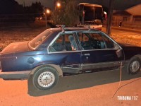 Motociclista fica ferido após colisão com automóvel na Av. Gramado