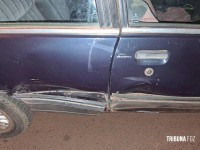 Motociclista fica ferido após colisão com automóvel na Av. Gramado