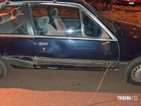 Motociclista fica ferido após colisão com automóvel na Av. Gramado