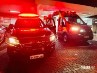 Taxista paraguaio é assaltado e criminosos trocam tiros com a PM. Um assaltante ficou ferido