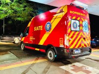 Taxista paraguaio é assaltado e criminosos trocam tiros com a PM. Um assaltante ficou ferido