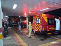 Taxista paraguaio é assaltado e criminosos trocam tiros com a PM. Um assaltante ficou ferido