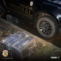 Policia Federal localiza 120 Kg de maconha nas margens do Rio Paraná