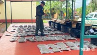 Policia Federal de Fronteira apreende 173 pacotes de maconha tipo skank em Puerto Iguazu