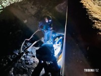 Corpo de idoso é encontrado dentro de uma valeta na Perimetral Leste em Foz do Iguaçu 