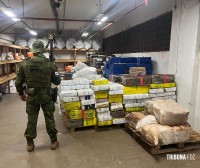 BPFRON apreende mais de 1.752,8 Kg de maconha em Santa Helena