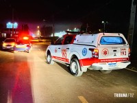 Motociclista fica gravemente ferido após colisão com carreta na marginal da BR-277, em Foz do Iguaçu