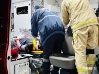 Motociclista fica gravemente ferido após colisão com carreta na marginal da BR-277, em Foz do Iguaçu