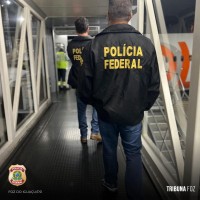 Policia Federal cumpre mandado de prisão no Aeroporto de Foz do Iguaçu
