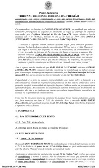 Vereador Beni é condenado a 5 anos e 3 meses de prisão pelo Tribunal Federal