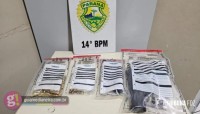 Após vítima desarmar assaltante e atirar, suspeitos fogem, mas acabam presos pela PM em Medianeira