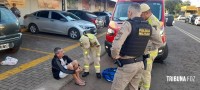 Siate socorre vítima que sofreu queda no Porto Meira