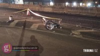 Grave acidente na BR-277 deixa dois mortos e uma pessoa ferida em Medianeira
