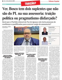 Ver. Bosco tem dois suplentes que não são do PL na sua assessoria: traição política ou pragmatismo disfarçado?