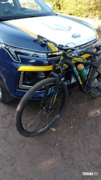 Bicicleta roubada é recuperada pela Guarda Municipal na Favela do Bolo