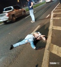 Caminhoneiro é atropelado e morre na BR-277 em Foz do Iguaçu