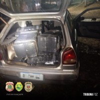 BPFRON e PF prendem homem com veículo carregado com maconha em Foz do Iguaçu