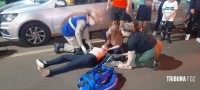 Siate socorre duas vítimas após colisão grave na Av. Morenitas