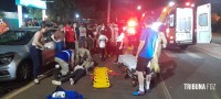 Siate socorre duas vítimas após colisão grave na Av. Morenitas
