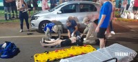 Siate socorre duas vítimas após colisão grave na Av. Morenitas