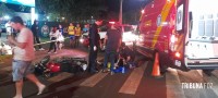 Siate socorre duas vítimas após colisão grave na Av. Morenitas