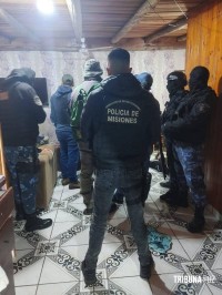 Policia Argentina prende ladrões que operavam com apoio logístico do lado paraguaio da fronteira