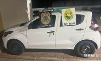 BPFRON e PF prendem homem com veículo carregado com maconha em Céu Azul