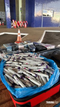 RF e PF apreendem grande quantidade de canetas de medicamento injetável usado para emagrecimento