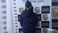 Colombiano é preso no centro de Ciudad Del Este após furtar celular no centro de Ciudad Del Este