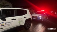 GM apoia Conselho Tutelar em caso de crianças encontradas sozinhas em residência na cidade de São Miguel do Iguaçu