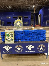 Receita Federal prende paraguaio com 183,9 Kg de maconha na Ponte da Amizade