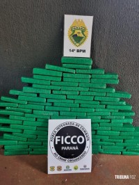 FICCO/PR: Ação conjunta resulta na prisão de veículo com drogas em Foz do Iguaçu